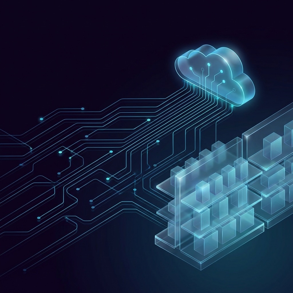 AI Retail Abstract Visualization